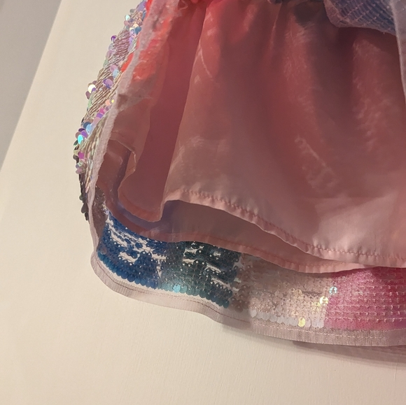 H&M 3-4 Toddler Colorful Sequin Skirt Kids - Picture 4 of 6